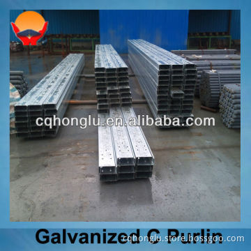 Steel building material galvanized C purline